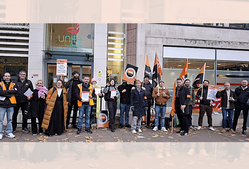 Strike at Unite begins over 'toxic bullying culture'
